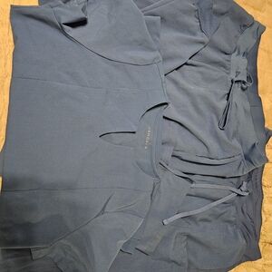 Mandala Royal Blue Scrub Set- Large Tall